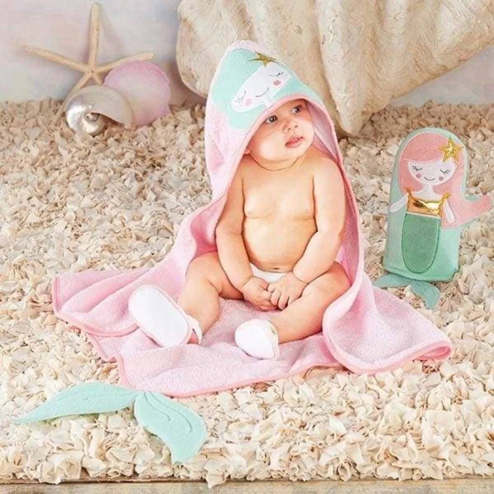 Simply Enchanted Mermaid-Piece Bath Set